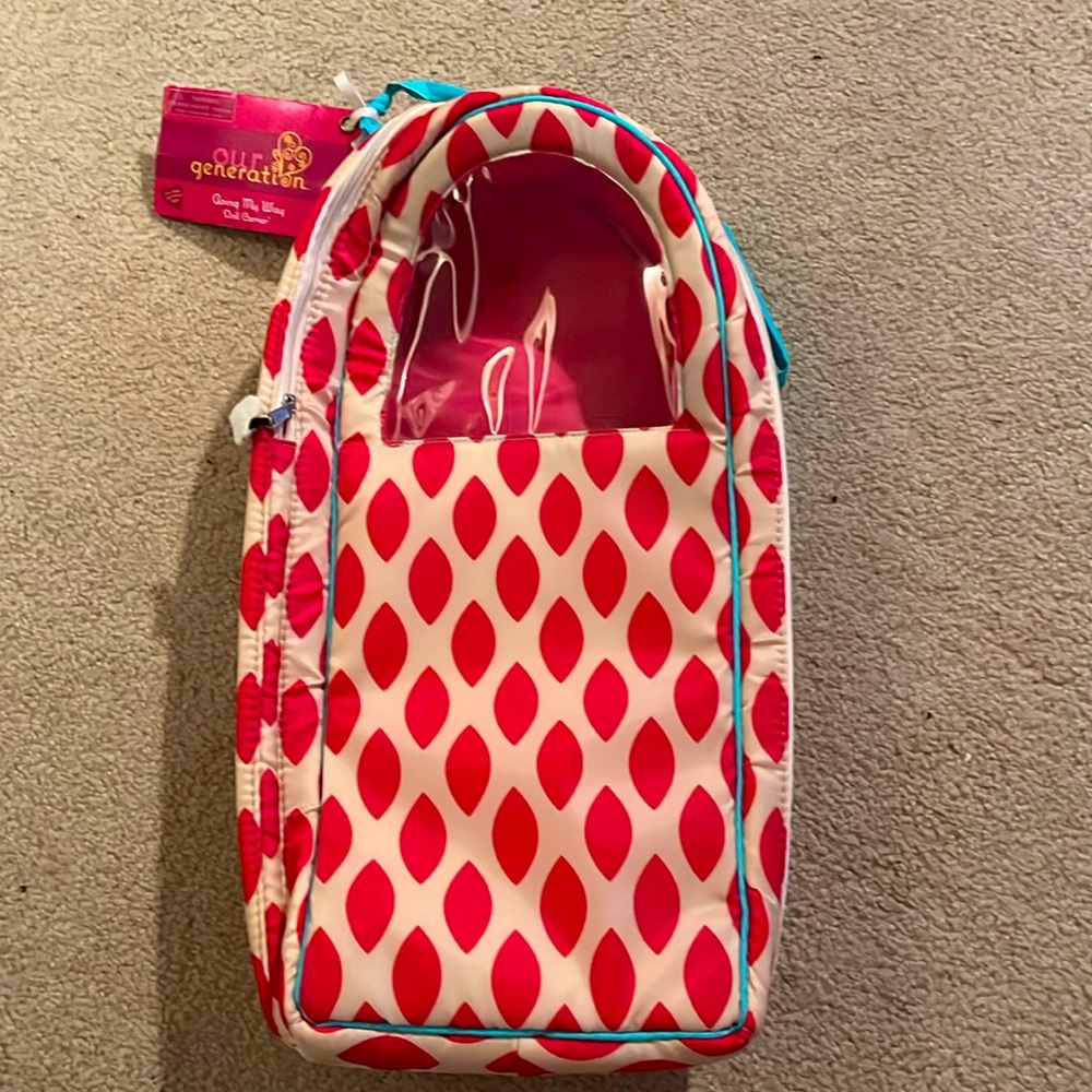 Our Generation “Going my Way” Doll carrier/travel case